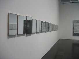 "Mirror Piece" d'Art & Language, 1965 Michael Baldwin